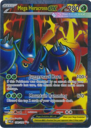 ME Phantasmal Flames 108/094 Mega Heracross ex (Full Art)