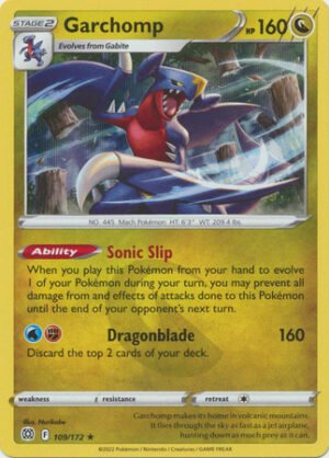 Brilliant Stars 109/172 Garchomp (Holo)