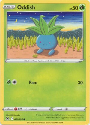 SWSH Lost Origin 001/196 Oddish