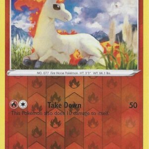 SWSH Silver Tempest 021/195 Ponyta (Reverse Holo)