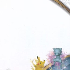 Pokemon Shining Legends Collector's Chest Stickers (2) and Notepad
