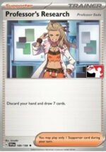 Scarlet & Violet (Base Set) 189/198 Professor's Research [Sada] (Prize Pack League Promo Non-Holo)