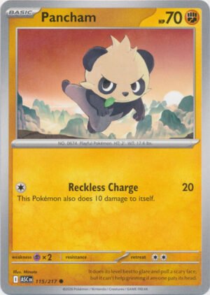 ME Ascended Heroes 115/217 Pancham