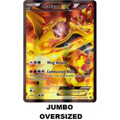JUMBO X&Y Promo XY121 Charizard EX (Full Art)