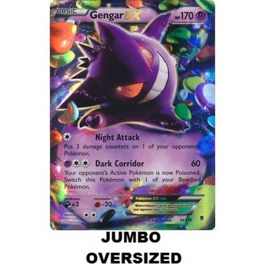 JUMBO XY Phantom Forces 34/119 Gengar EX