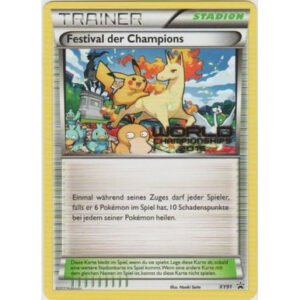 X&Y Promo XY091 Champions Festival (German)