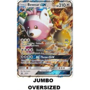 JUMBO Sun & Moon Promo SM034 Bewear GX