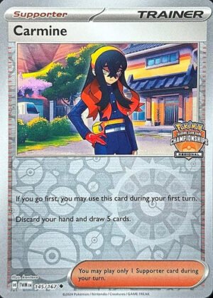 SV Twilight Masquerade 145/167 Carmine (Regional League Promo)