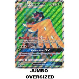 JUMBO Sun & Moon Promo SM037 Decidueye GX (Full Art)