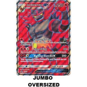 JUMBO Sun & Moon Promo SM038 Incineroar GX (Full Art)