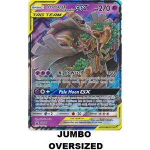 JUMBO Sun & Moon Promo SM217 Trevenant & Dusknoir GX (TAG TEAM)