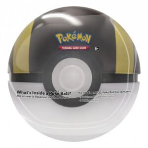 Pokemon Ultra Ball Tin (Black, Gold, & White)