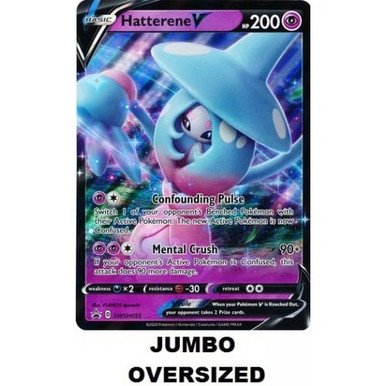 JUMBO Sword & Shield Promo SWSH055 Hatterene V