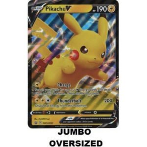 JUMBO Sword & Shield Promo SWSH061 Pikachu V