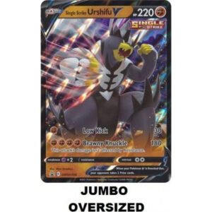 JUMBO Sword & Shield Promo SWSH106 Single Strike Urshifu V