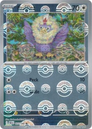 SV Black Bolt 077/086 Rufflet (POKE BALL Reverse Holo)