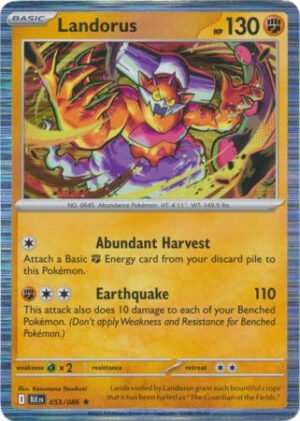SV Black Bolt 053/086 Landorus (Tinsel Holo)