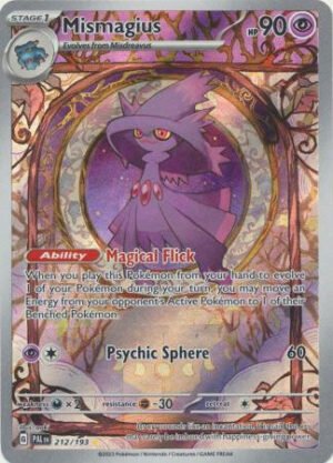 SV Paldea Evolved 212/193 Mismagius (Illustration Rare)
