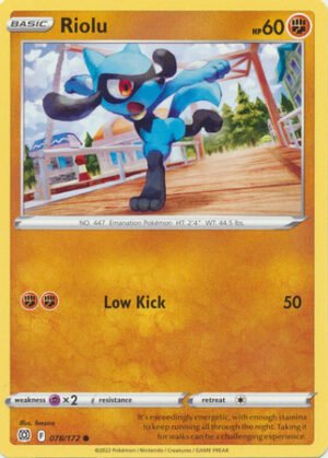 Brilliant Stars 078/172 Riolu
