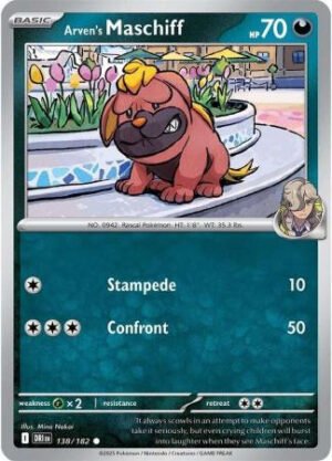 SV Destined Rivals 138/182 Arven's Maschiff