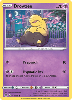 SWSH Silver Tempest 060/195 Drowzee