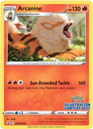 Sword & Shield Promo SWSH304 Arcanine