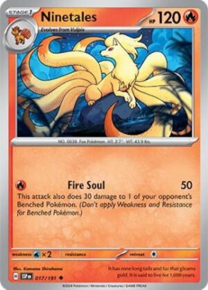 SV Surging Sparks 017/191 Ninetales