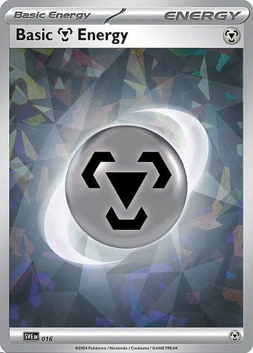 Scarlet & Violet SVE EN16 Basic Metal Energy (Shatter Ice Holo)