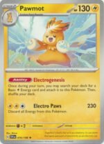 Scarlet & Violet (Base Set) 076/198 Pawmot (Non-Holo)