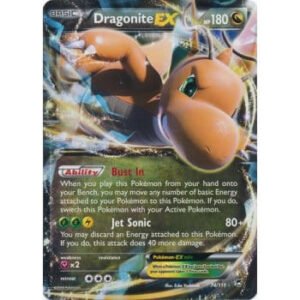 XY Furious Fists 74/111 Dragonite EX (Half Art)