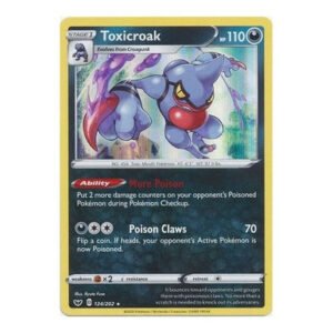 Sword & Shield (Base) 124/202 Toxicroak (Holo)
