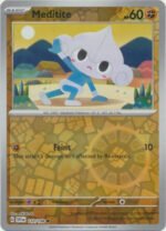 Scarlet & Violet (Base Set) 110/198 Meditite (Reverse Holo)