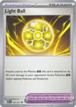 ME Ascended Heroes 191/217 Light Ball