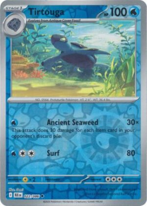 SV Black Bolt 022/086 Tirtouga (Reverse Holo)