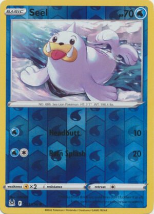 SWSH Lost Origin 033/196 Seel (Reverse Holo)