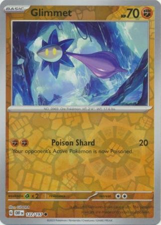 SV Obsidian Flames 122/197 Glimmet (Reverse Holo)