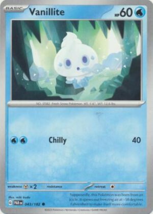 SV Paradox Rift 043/182 Vanillite