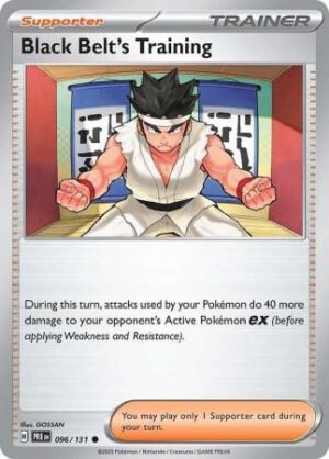SV Prismatic Evolutions 096/131 Black Belt's Training #096