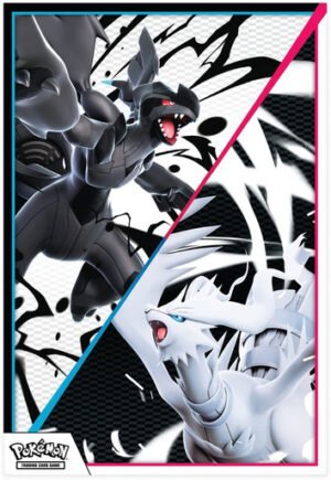 Black Bolt White Flare Double-sided Poster