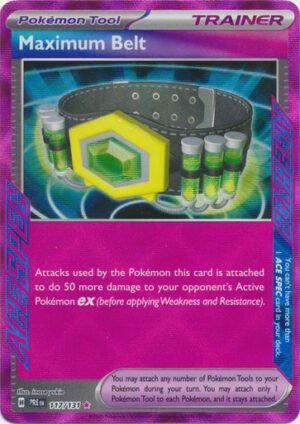SV Prismatic Evolutions 117/131 Maximum Belt (ACE Spec)