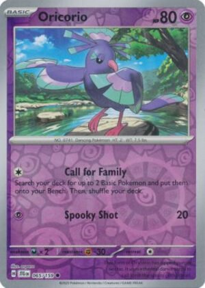 SV Journey Together 065/159 Oricorio (Reverse Holo)