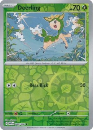 SV White Flare 006/086 Deerling (Reverse Holo)