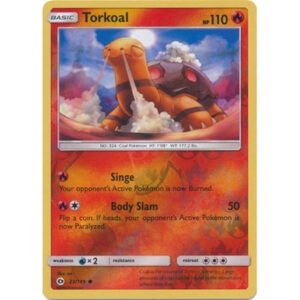 Sun and Moon (Base Set) 23/149 Torkoal (Reverse Holo)