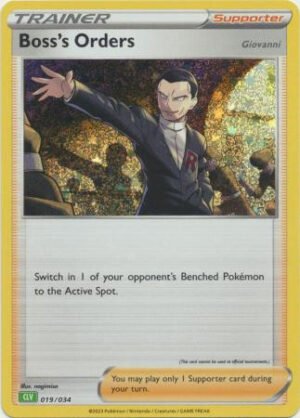 TCG Classic Collection: Venusaur Deck 019/034 Boss's Orders [Giovanni] (Holo)