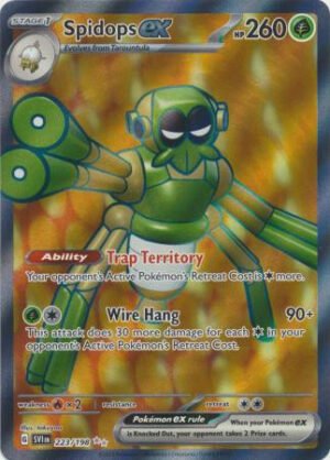 Scarlet & Violet (Base Set) 223/198 Spidops ex (Full Art)