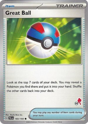 SV Paldea Evolved 183/193 Great Ball (Armarouge Symbol 55)