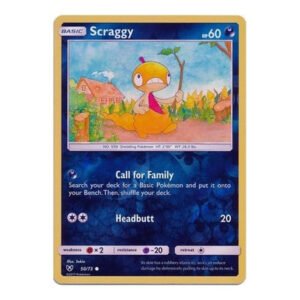 Shining Legends 50/73 Scraggy (Reverse Holo)