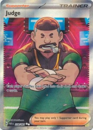 SV Paldean Fates 228/091 Judge (Full Art)