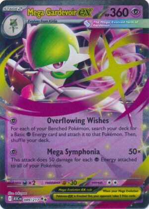 ME Ascended Heroes 089/217 Mega Gardevoir ex (Half Art)