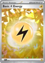 Scarlet & Violet SVE EN12 Basic Lightning Energy (Shatter Ice Holo)